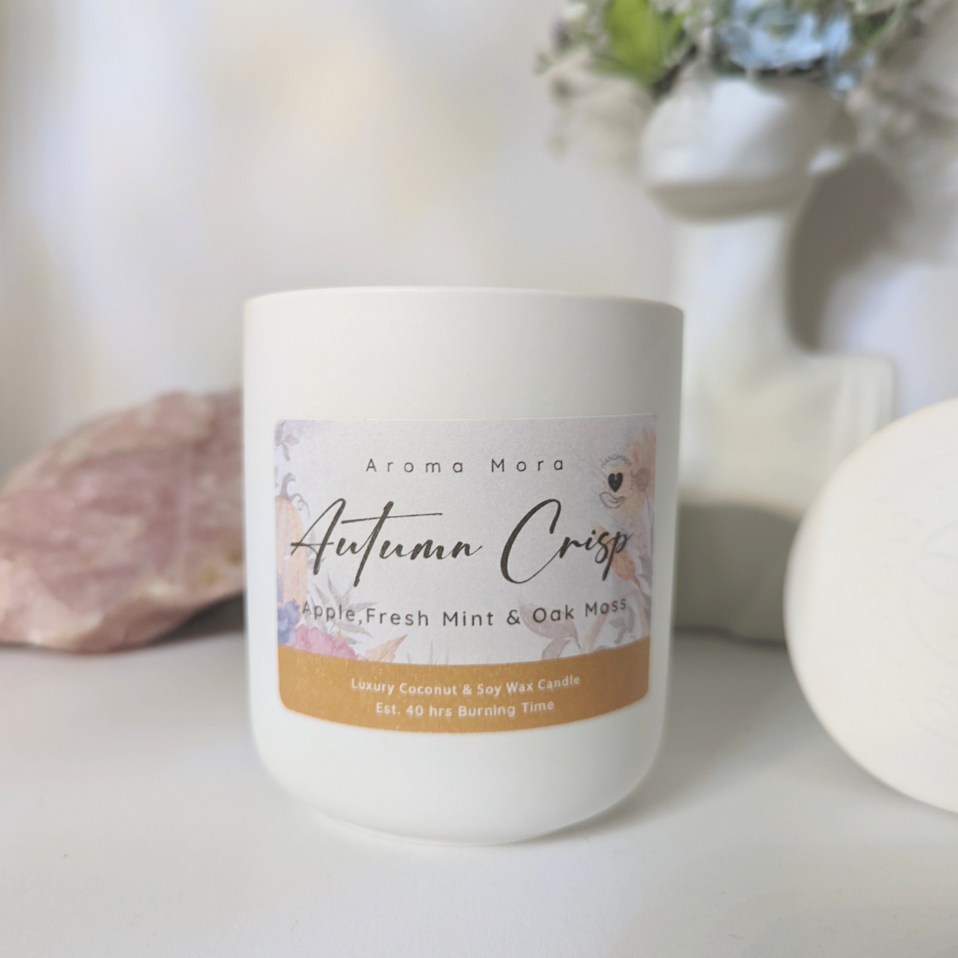 Autumn Crisp Candle | Coconut &amp; Soy Candle | Non-Toxic