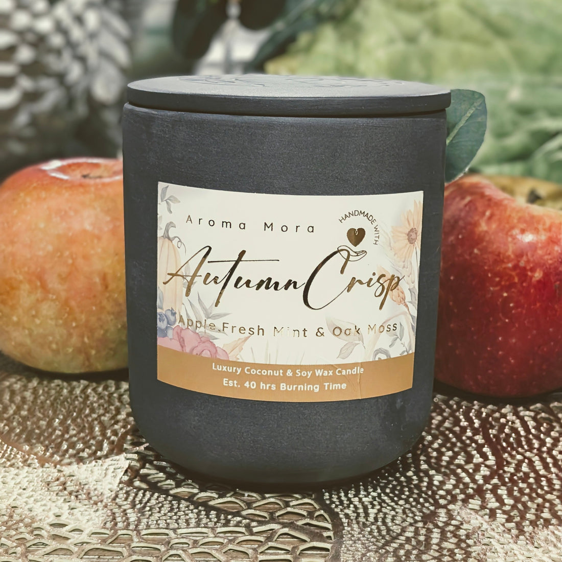 Autumn Crisp Candle | Coconut &amp; Soy Candle | Non-Toxic