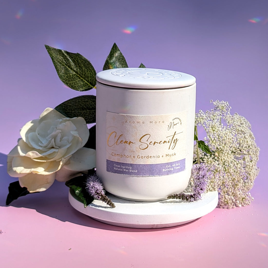 Clear Serenity | Coconut &amp; Soy Candle | Non-Toxic